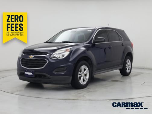 Blue 2017 Chevrolet Equinox LS