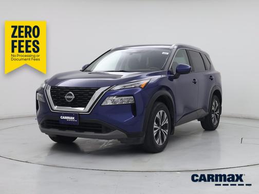 Blue 2023 Nissan Rogue SV