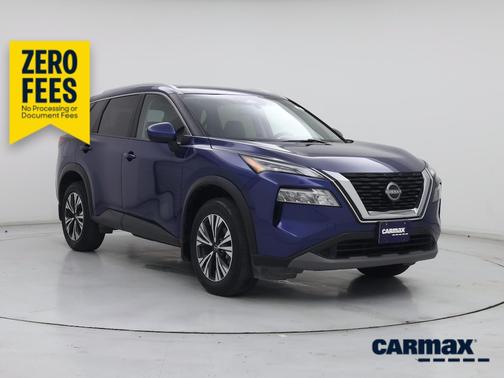 Blue 2023 Nissan Rogue SV