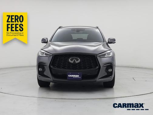 Gray 2025 INFINITI QX50 Sport