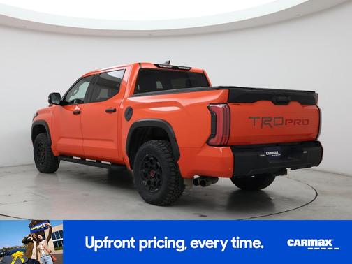 Orange 2023 Toyota Tundra Hybrid TRD Pro