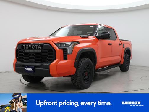 Orange 2023 Toyota Tundra Hybrid TRD Pro