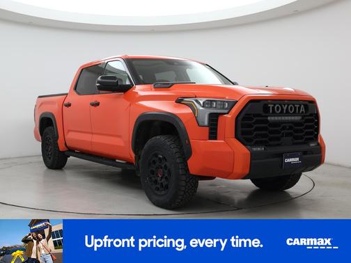 Orange 2023 Toyota Tundra Hybrid TRD Pro