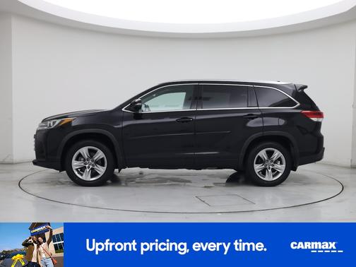 Black 2018 Toyota Highlander Limited
