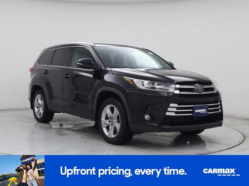 Black 2018 Toyota Highlander Limited