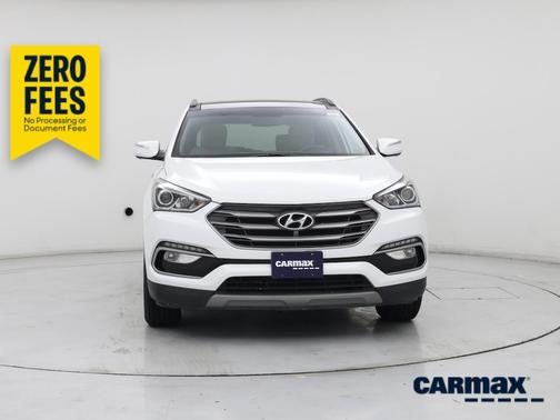 White 2018 Hyundai Santa Fe Sport
