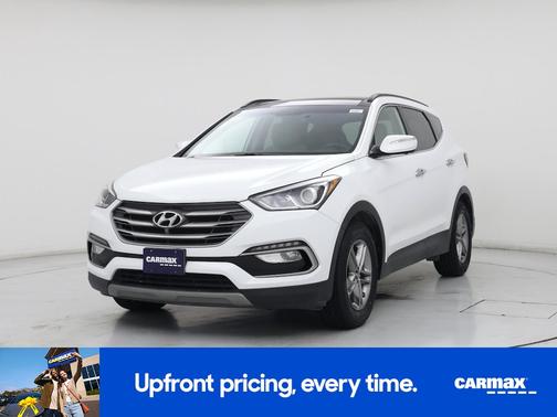 White 2018 Hyundai Santa Fe Sport