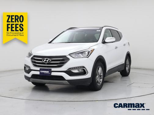 White 2018 Hyundai Santa Fe Sport