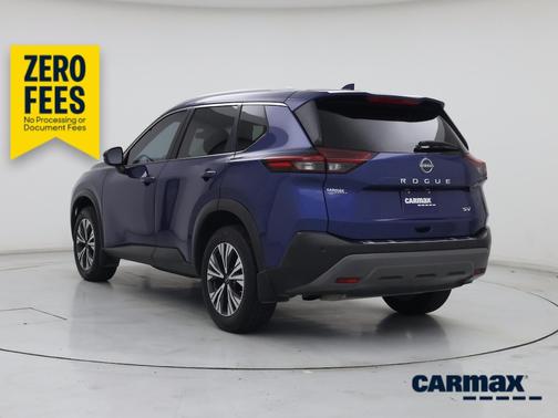 Blue 2022 Nissan Rogue SV