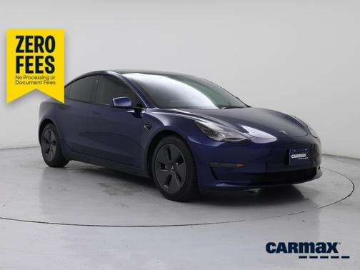 Blue 2023 Tesla Model 3