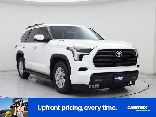 White 2024 Toyota Sequoia SR5