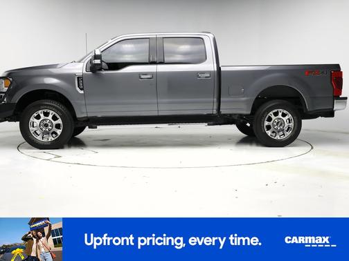 Gray 2021 Ford F-250 Lariat