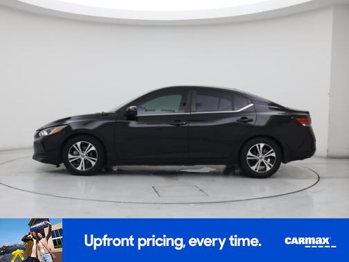 Black 2021 Nissan Sentra SV