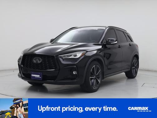 Black 2023 INFINITI QX50 Sport