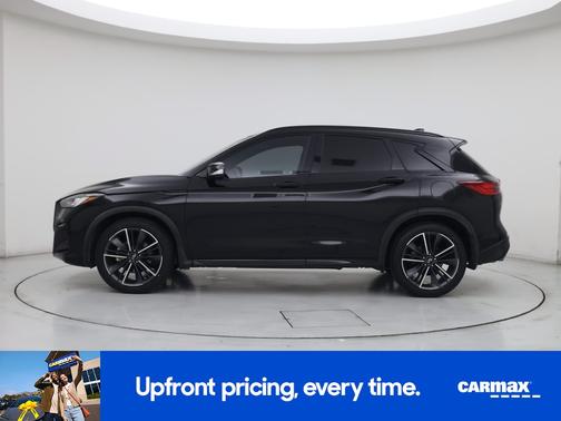 Black 2023 INFINITI QX50 Sport