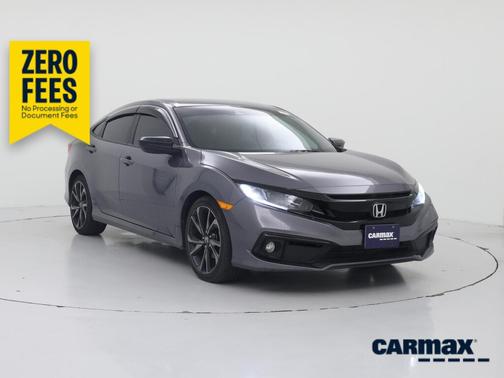 Gray 2020 Honda Civic Sport