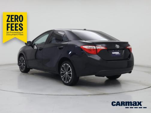 Black 2015 Toyota Corolla S Plus