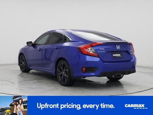 Blue 2020 Honda Civic Sport