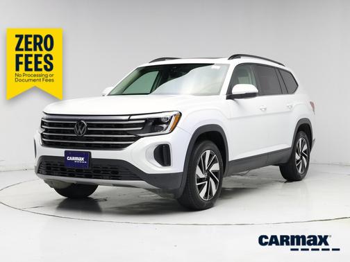 White 2024 Volkswagen Atlas SE w/Tech