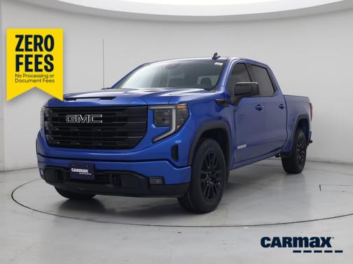 Blue 2022 GMC Sierra 1500 Elevation