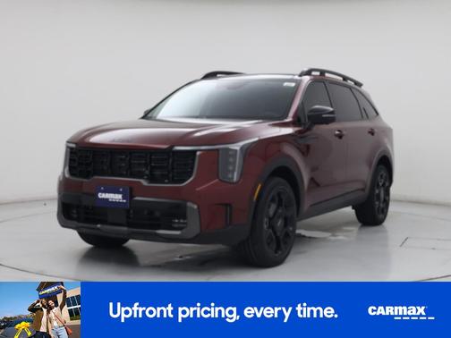 Burgundy 2025 Kia Sorento X-Line SX