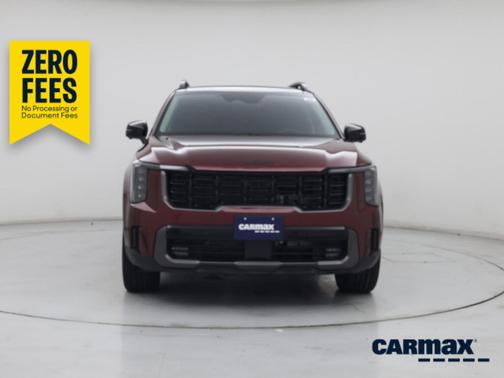 Burgundy 2025 Kia Sorento X-Line SX