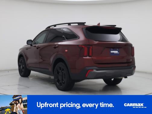Burgundy 2025 Kia Sorento X-Line SX