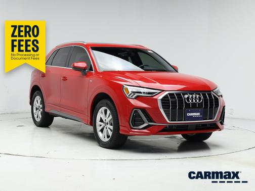 Red 2025 Audi Q3 S-Line Premium