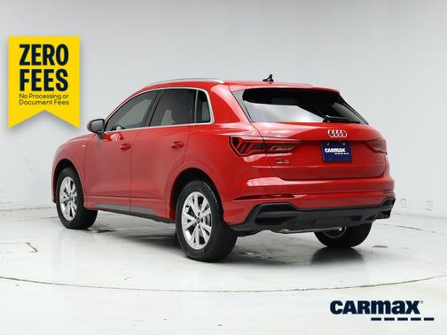 Red 2025 Audi Q3 S-Line Premium