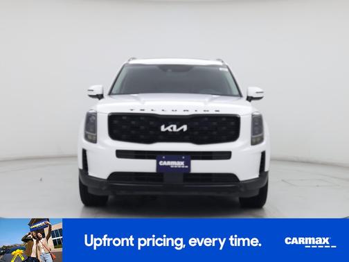 White 2022 Kia Telluride EX