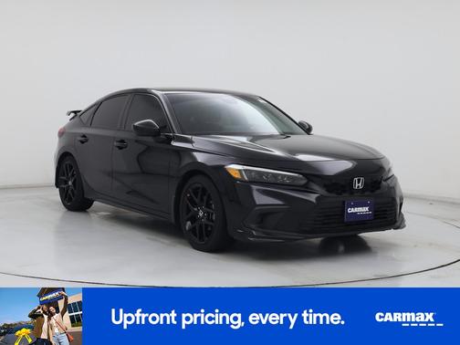 Black 2022 Honda Civic Sport