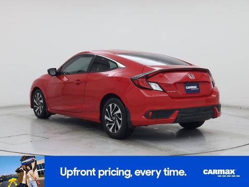Red 2017 Honda Civic LX-P