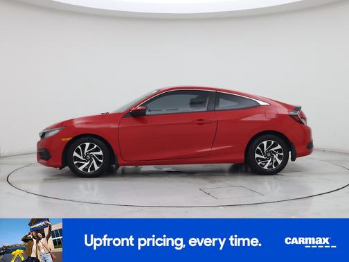 Red 2017 Honda Civic LX-P