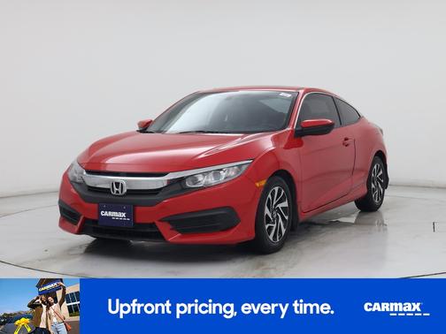 Red 2017 Honda Civic LX-P