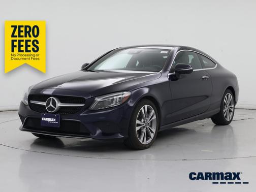 Blue 2022 Mercedes-Benz C-Class