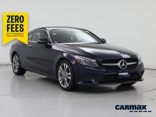Blue 2022 Mercedes-Benz C-Class