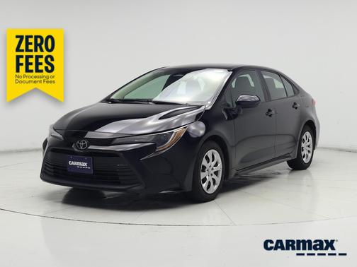 Black 2023 Toyota Corolla LE