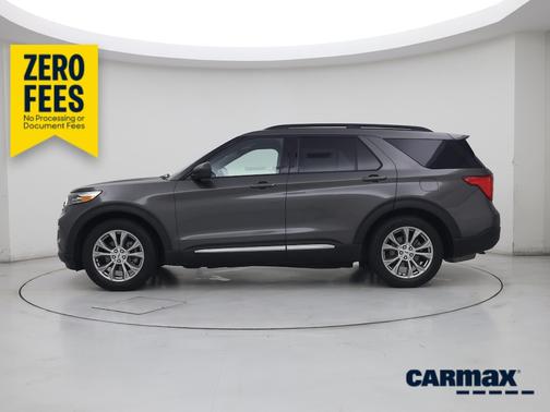 Gray 2020 Ford Explorer XLT