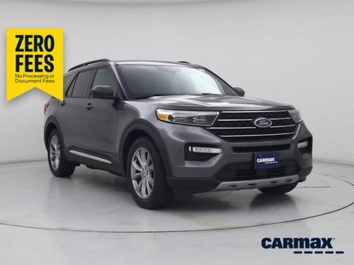 Gray 2020 Ford Explorer XLT