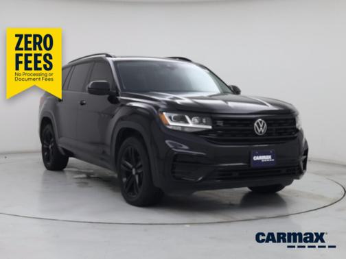 Black 2023 Volkswagen Atlas SEL R-Line Black