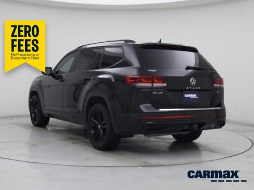 Black 2023 Volkswagen Atlas SEL R-Line Black