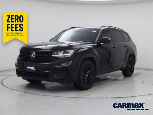 Black 2023 Volkswagen Atlas SEL R-Line Black
