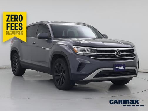 Gray 2022 Volkswagen Atlas Cross Sport SE w/Tech
