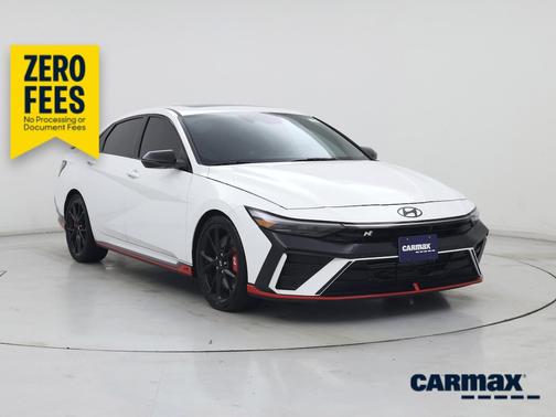 White 2025 Hyundai ELANTRA N