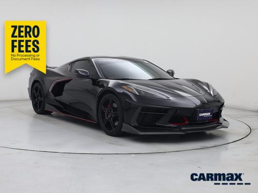 Black 2022 Chevrolet Corvette Stingray 3LT