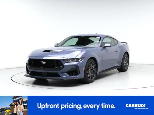 Blue 2024 Ford Mustang GT