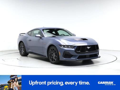 Blue 2024 Ford Mustang GT
