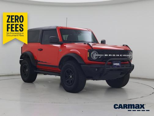 Red 2022 Ford Bronco Wildtrak