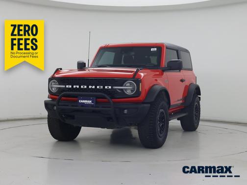 Red 2022 Ford Bronco Wildtrak
