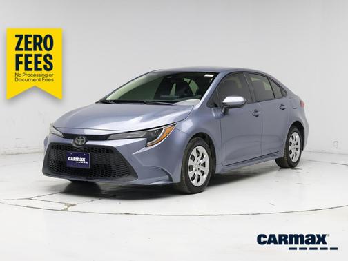 Blue 2020 Toyota Corolla LE